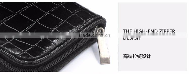 QJ-L01 High Quality Hair Salon Scissors Leather Case For Hairdresser