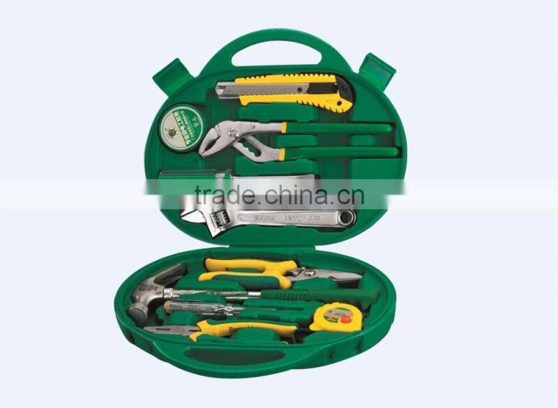 Berrylion 12pcs Household Tool Sets Plier Knife Screwdriver Hammer Tool Set