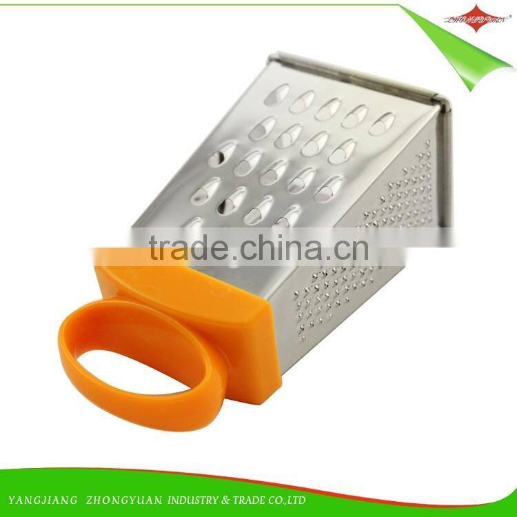 ZY-N5021Wholesale Cheese Tools Four Side side square Box Cheese Grater with Hand