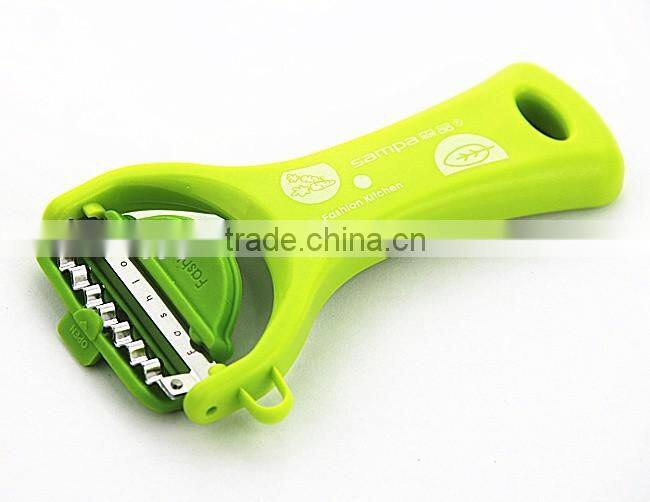 P015 Kasun fridge magnet electric powerline apple peeler corer slicer vegetable strips slicer