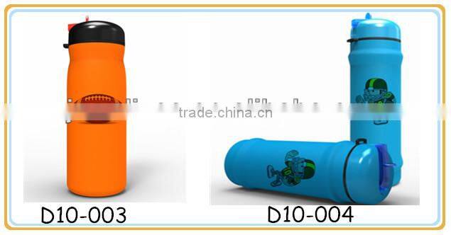 WORLDCUP promotional drinking inflatable silicone outdoor sports bottles