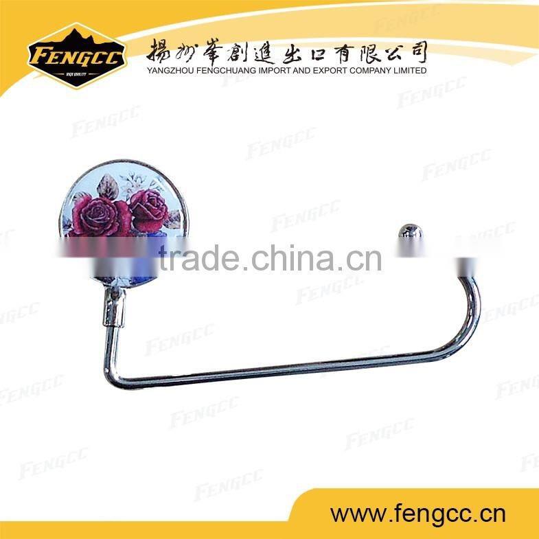 Factory Hot Sale Epoxy Customized Logo Bag Hanger Hook