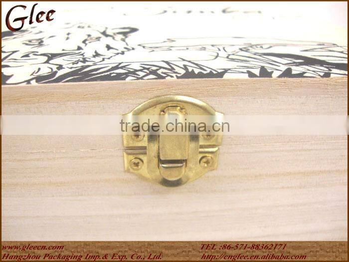 Decorative Tea Box /Coffee Box With Hinged Lid