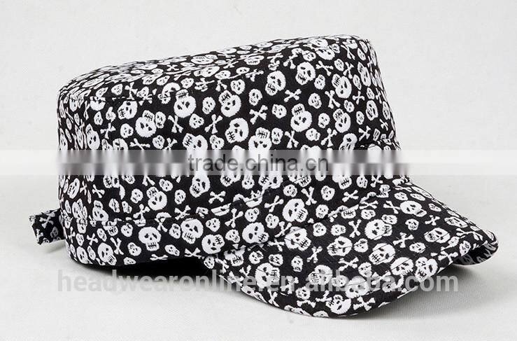 Fashion printed Running Man Military Caps With Dongguan Factory