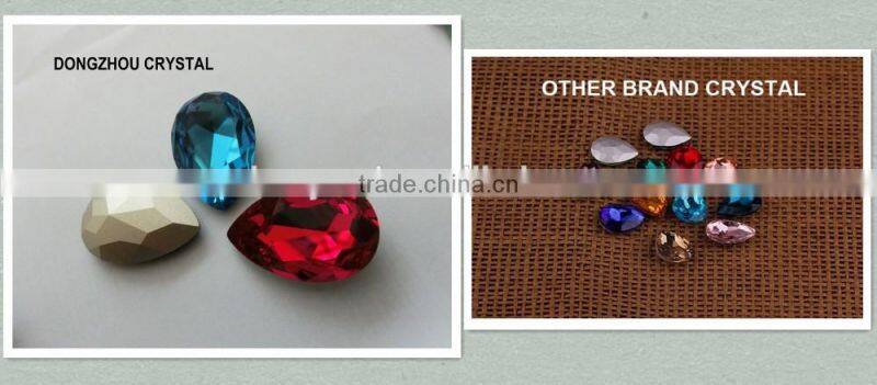 Colorful Raw Glass Beads Fancy Gemstone Earring Elements
