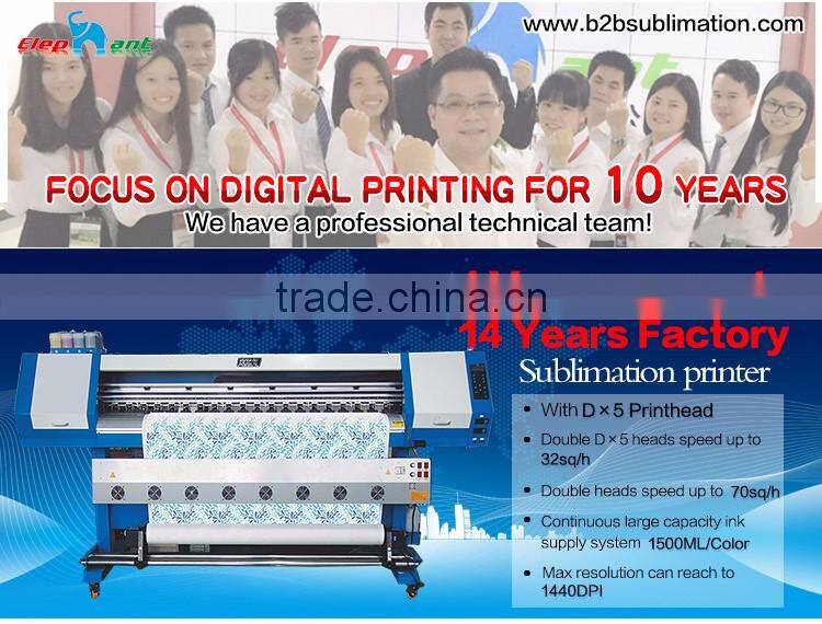 China factory competitive price large format dx5 print head eco-solvent inkjet sublimation printer
