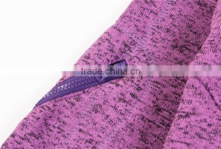 100%polyester High Quality hoodies knitted sweater fleece women hooded jacket