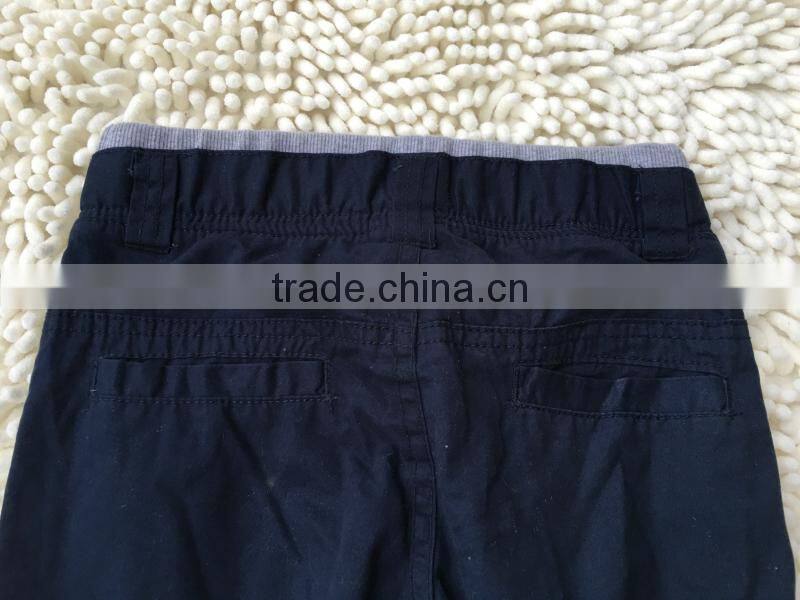 Good quality casual kids fashion design pants clothing stocklots
