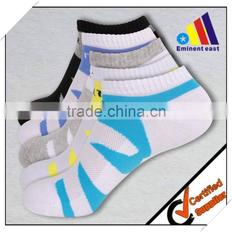 BULK 24 PAIRS PLAIN WHITE ANKLE COTTON BLEND SPORTS SOCKS (6-10)