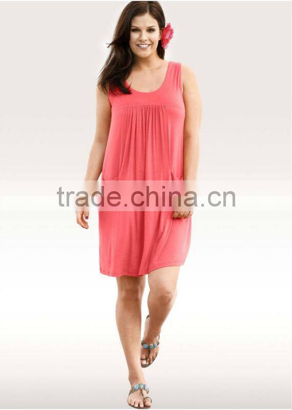 ladies Jersey pinafore fashion jersey dress viscose dress