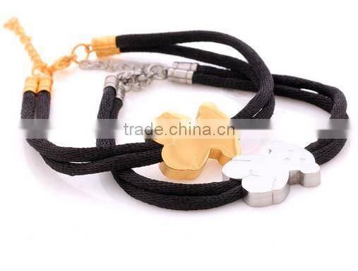 High end freshwater pearl beads steel charm bracelet women white pearl beads bracelets for her birthday gifts