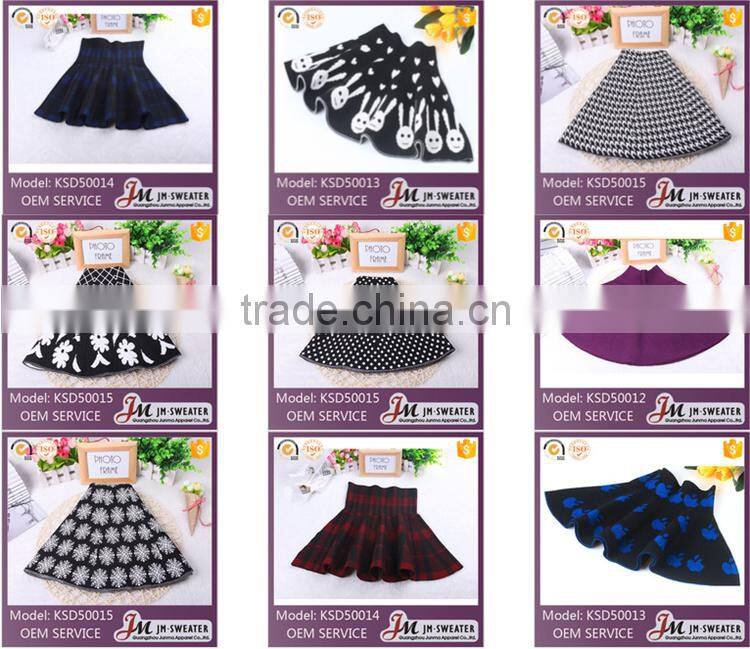 High quality plaid primary middle school uniform girls short dress adult skirt