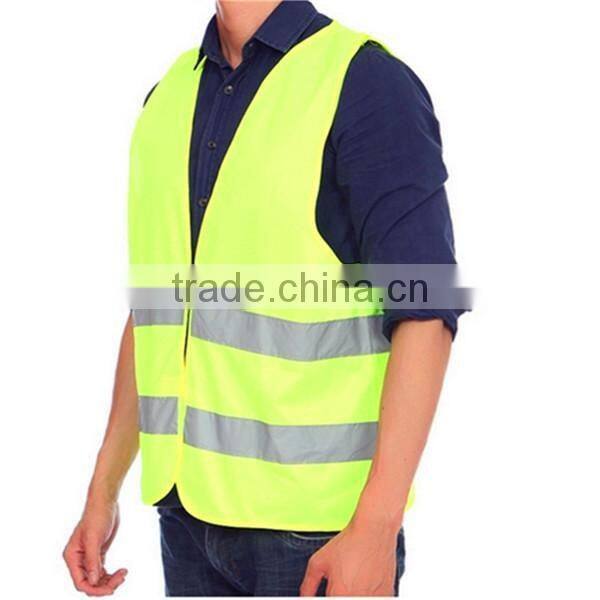 2016 Chinese Factory Wholesale Reflective Vest workwear Safety Vest