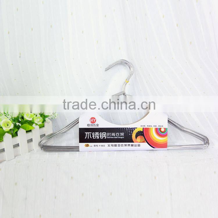 2017 year New Design Metal Iron clothes Hanger wire Hanger