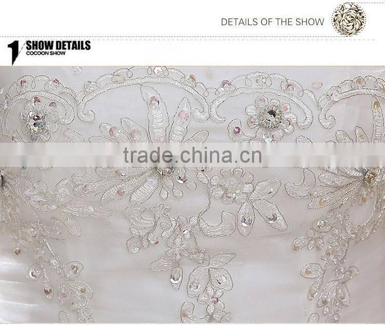 China custom made wedding dress low price guangzhou wedding dress