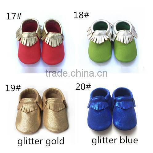 genuine leather baby shoes suede baby moccasins