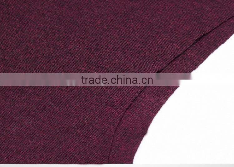 wholesale new style 100% cotton high quality plain gym tank top men V-3