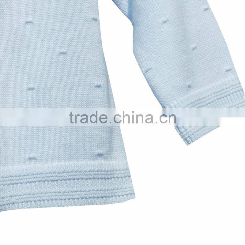 New Fashion With Zipper Long Sleeve Knitting Sweater Boy Cardigan