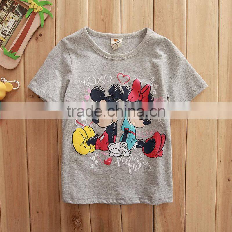 Custom kids summer wear t-shirt printing