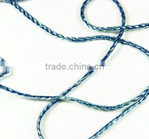 recycled acrylic polyester blend space dyed yarn