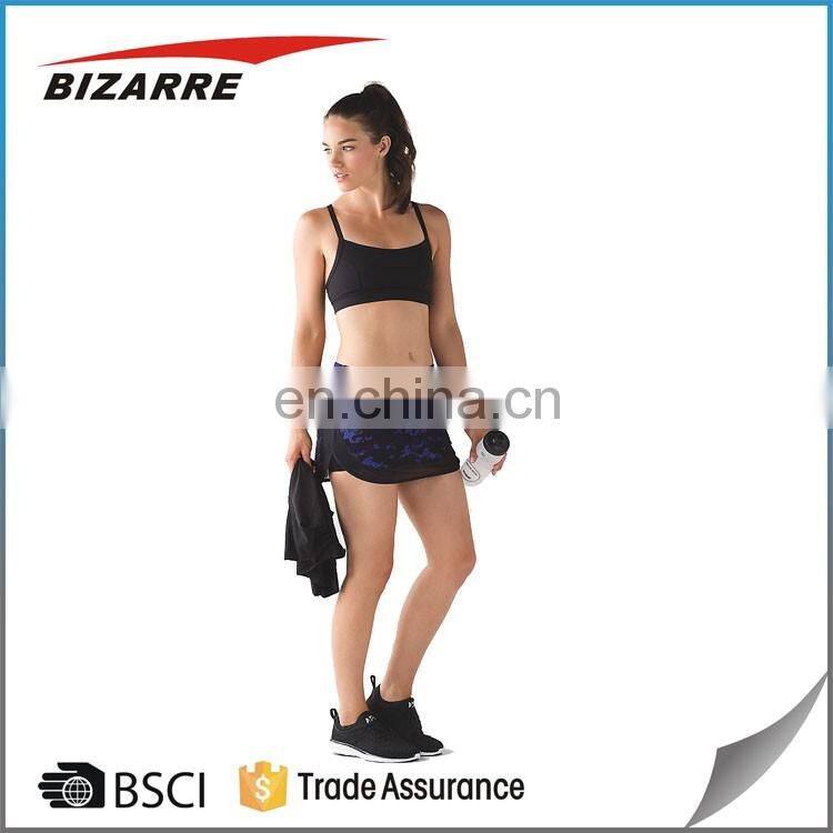 Alibaba China Supplier Comfortable Yoga Shorts Women Mini Yoga Shorts With Side Tie