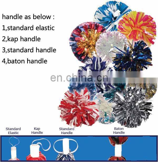 PET cheering pompom Plastic cheerleader (Sold Individually) pom pom you jizz tube pse japan free pom tube8 japanese fur pom poms