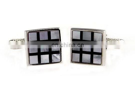 2014 Fashion abalone jewelry making cufflinks men's jewelry high quality