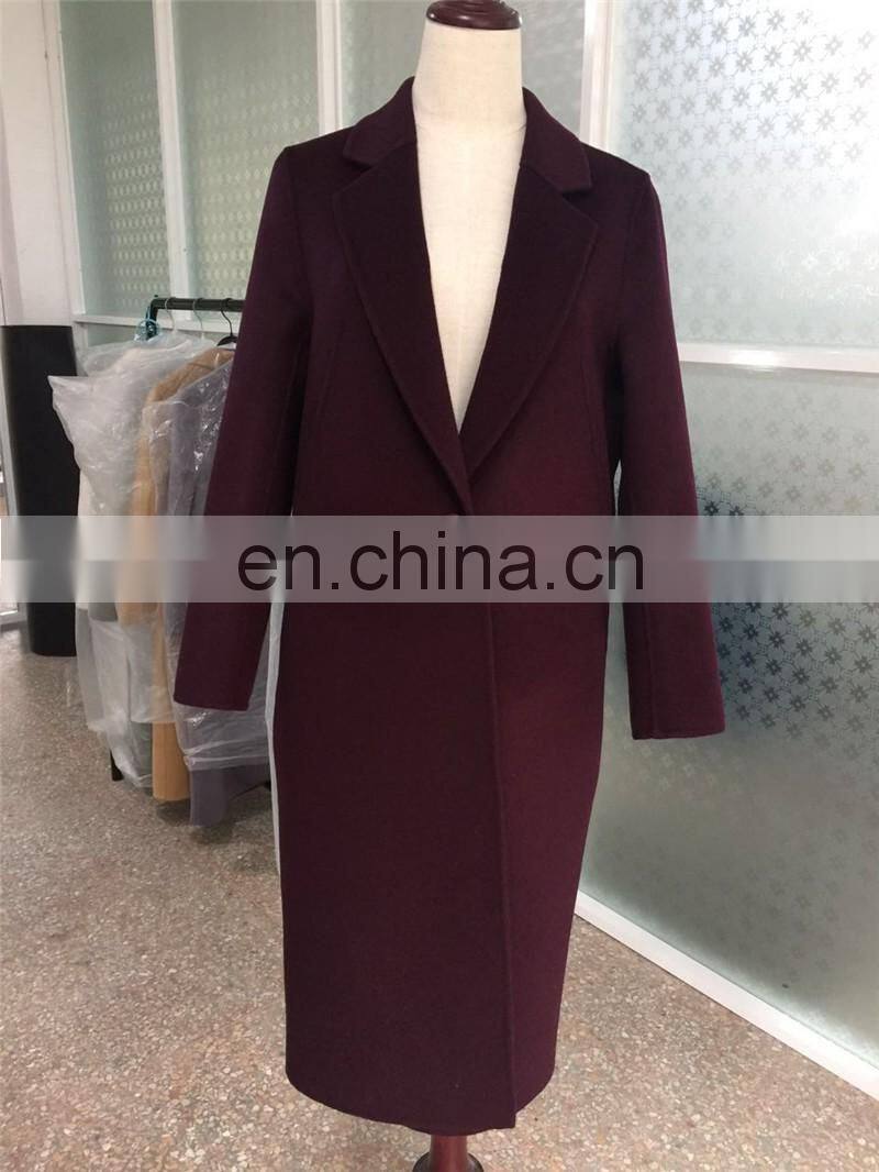 Korean Style New Fashion Wool Coat Winter Long Style Coat Wool Coat Women