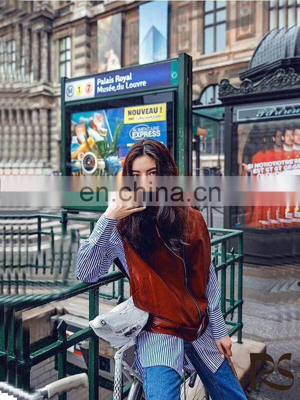 Leather Motorcycle Vest