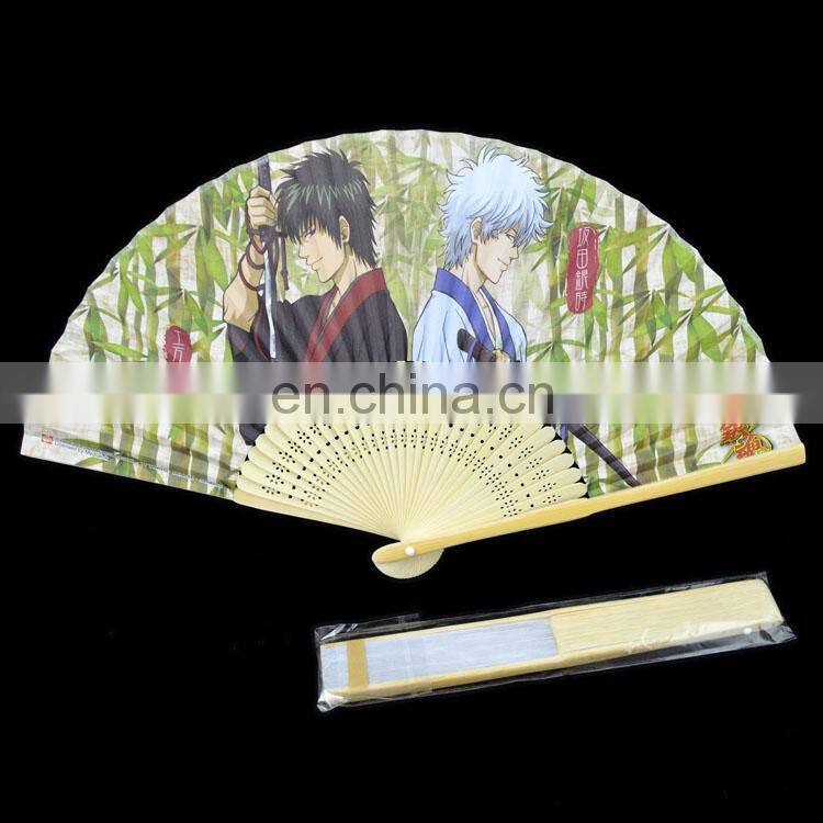 Personalized chinese custom hand held bamboo fans