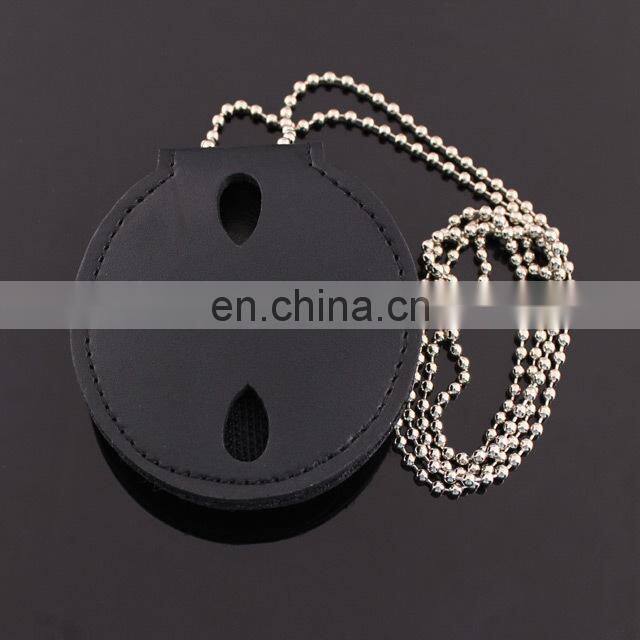 Round shape custom clip badge holder