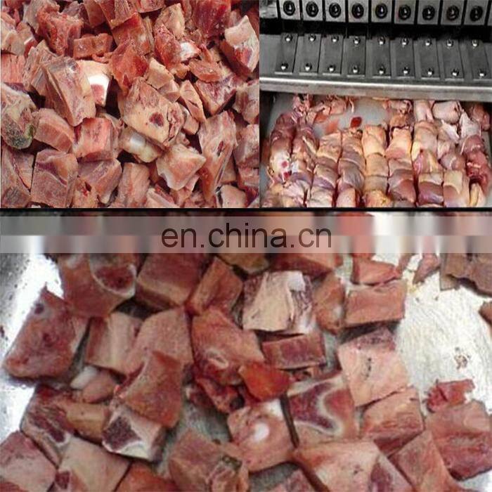 Automatic Whole Frozen Raw Chicken Leg Meat Cutting Machine for price