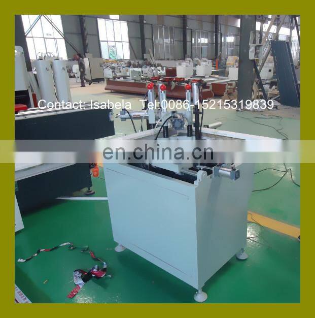 UPVC V corner welding cleaning machine for UPVC window door production line