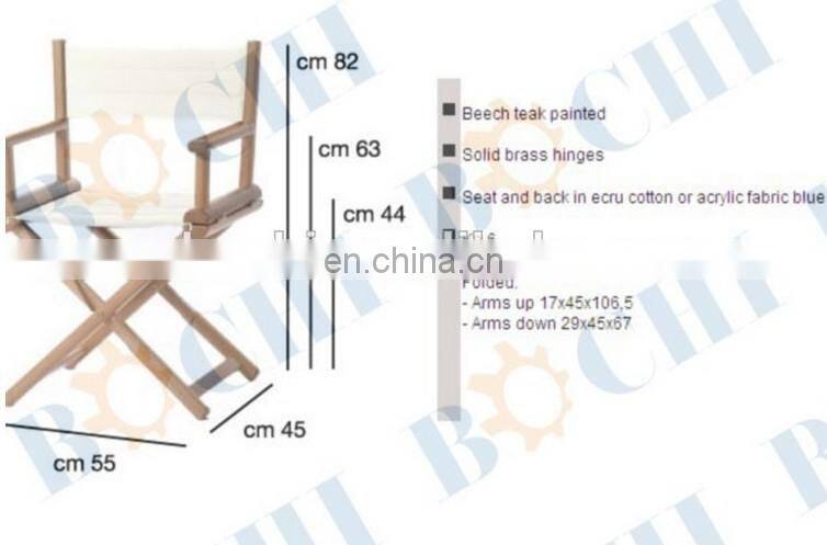 BOCHI Folding Director Chair With ISO Certificate