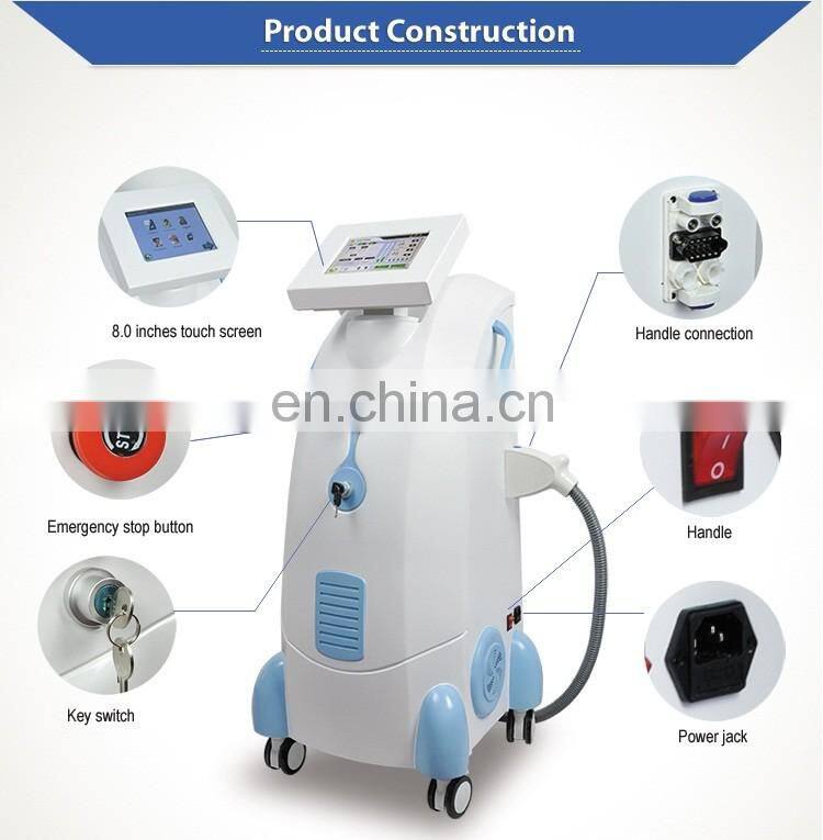 Powerful Germany Xenon Lamp SHR laser hair removal machine for sale