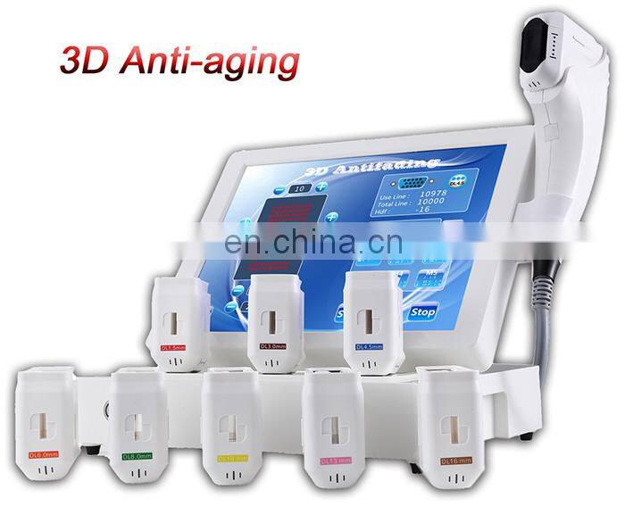 Portable Ultrasonic 3D Anti-aging High Intensity Slimming Machine Face Lifting Wrinkle Removal