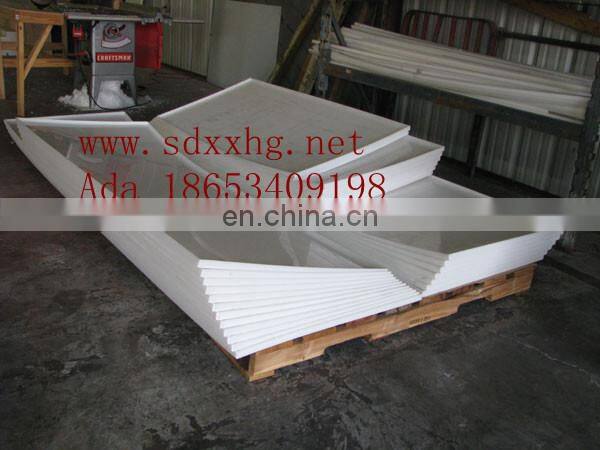 easily installed UHMWPE lining for bulk material silo liner/chute liner/truck bed liner