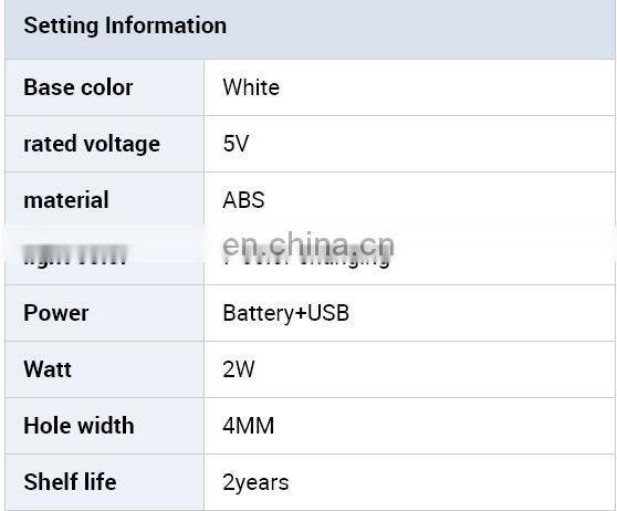 7 colors touched changed acrylic panel 3d led night light for decoration