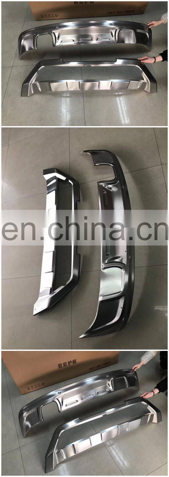 Factory direct wholesale Stainless steel front and rear bumper guard for Volkswagen Tiguan 2017 L bumper protector
