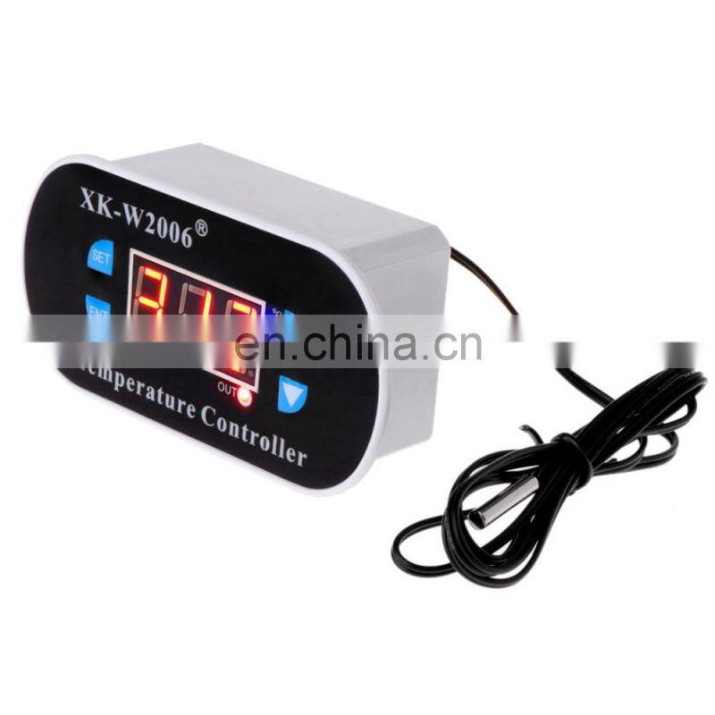 XH-W1308 W1308 Adjustable Digital Cool Heat Sensor Red/Blue Display Temperature Controller Thermostat Switch DC 12V/24V/220V