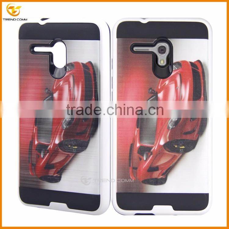 custom print hard plastic case for alcatel one touch fierce xl 5054