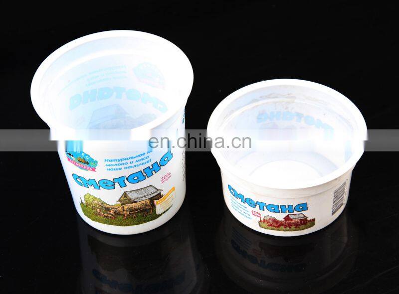 Automatic plastic cup 6 color curved surface offset printing machine