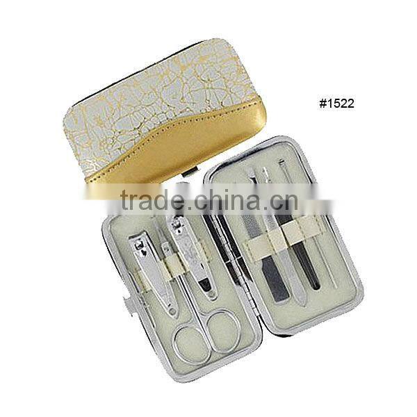 6pcs Pink color lightning popular manicure sets