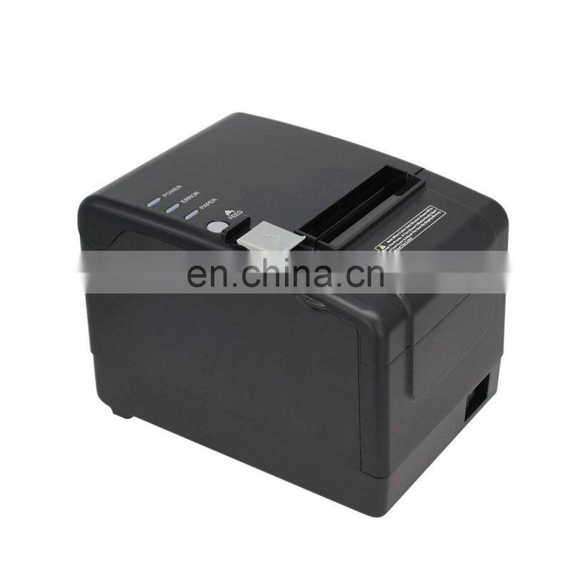 Auto Cutter 80mm Thermal Receipt Printer high speed for Restaurant