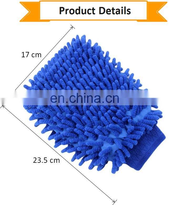 Microfiber Cleaning Glove Car Cleaning Gloves