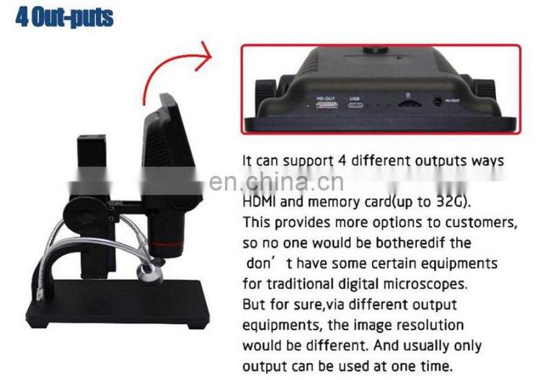 ADSM301 Andonstar 5 Inch Screen Digital Microscope USB Microscope for PCB Repair Tool