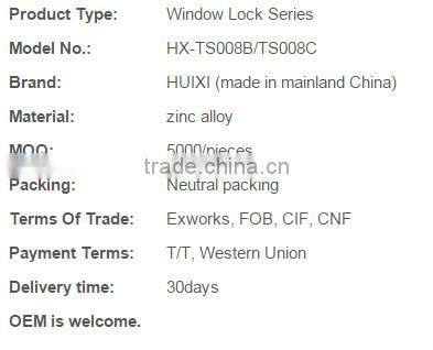 TS008B good quality aluminum sliding window accessories