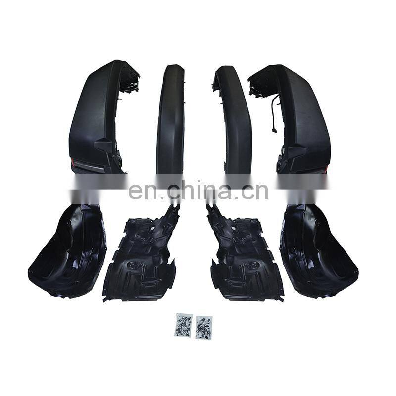 High Fender with fender light EU type light for Jeep Wrangler JL With Inner Fender 4x4 accessory maiker manufacturer