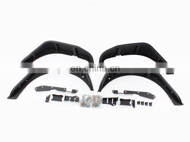 Maiker manufacturer steel Fender Flares Trims for Jeep Wrangler JK 2007+ 4x4 Accessories