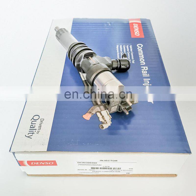 Genuine diesel fuel injector 295050-0260 / 2950500260 , ME306476 for MITSUBISHI FUSO 6M60T EURO5
